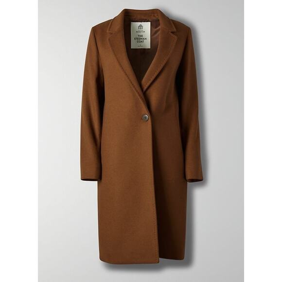 Babaton The Stedman Coat Single-Breasted Rich Camel - S